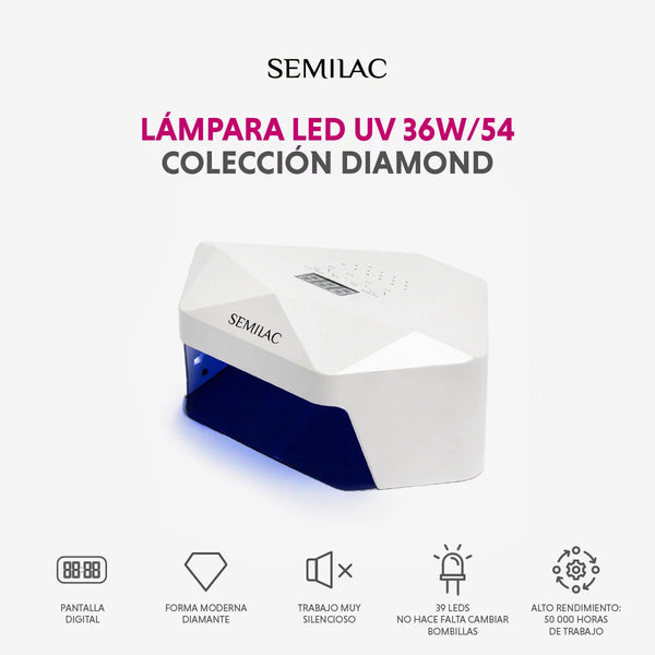 Lámpara UV LED Diamond Collection de 36W/54 - Semilac