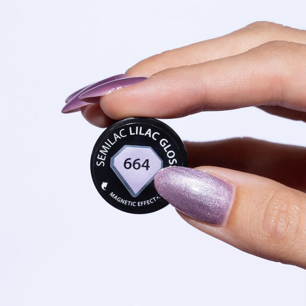 664  Esmalte Semipermanente Lilac Gloss 7ml - Semilac