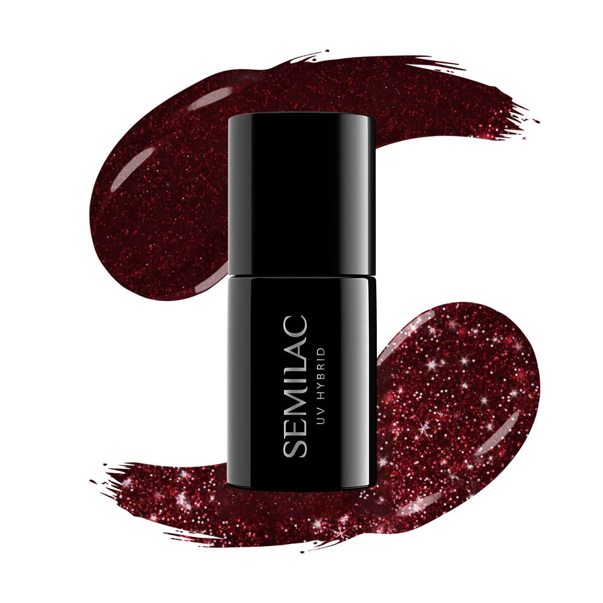 393 Esmalte Semipermanente Sparkling Black Cherry 7 ml - Semilac