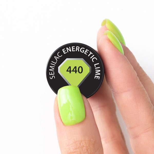 440 Esmalte Semipermanente Energetic Lime 7 ml - Semilac