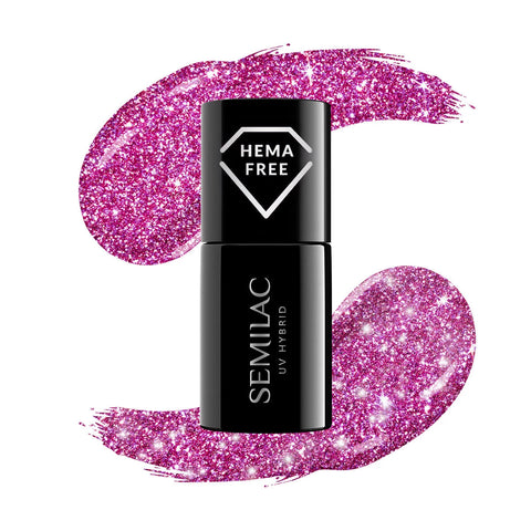 462 Esmalte Semipermanente Pink Bubbles 7ml - Semilac