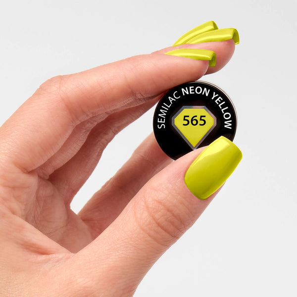 565 Esmalte Semipermanente Neon Yellow 7ml - Semilac