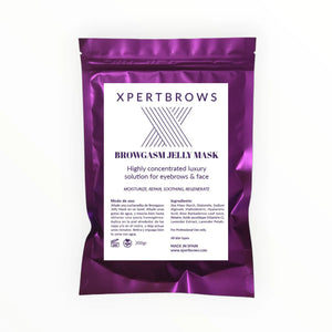 Browgasm Jelly Mask Para Cejas Y Rostro - XpertBrows