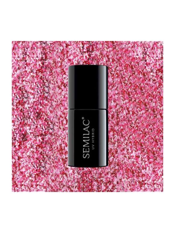 296 Esmalte Semipermanente Intense Pink Shimmer 7ml - Semilac