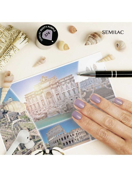 374 Esmalte Semipermanente Dusty Purple 7ml  - Semilac